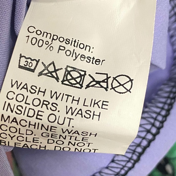 ROMWE Kawaii Cartoon Graphic Pleated Skirt With Chain Women's Size L - Picture 8 of 8